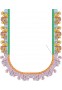 South Indian Blouse Embroidery Design -J023