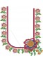 South Indian Blouse Embroidery Design -J024