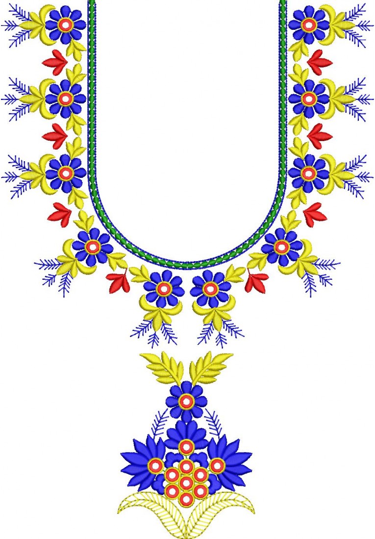 Kid Blouse Neck Design-KD10020