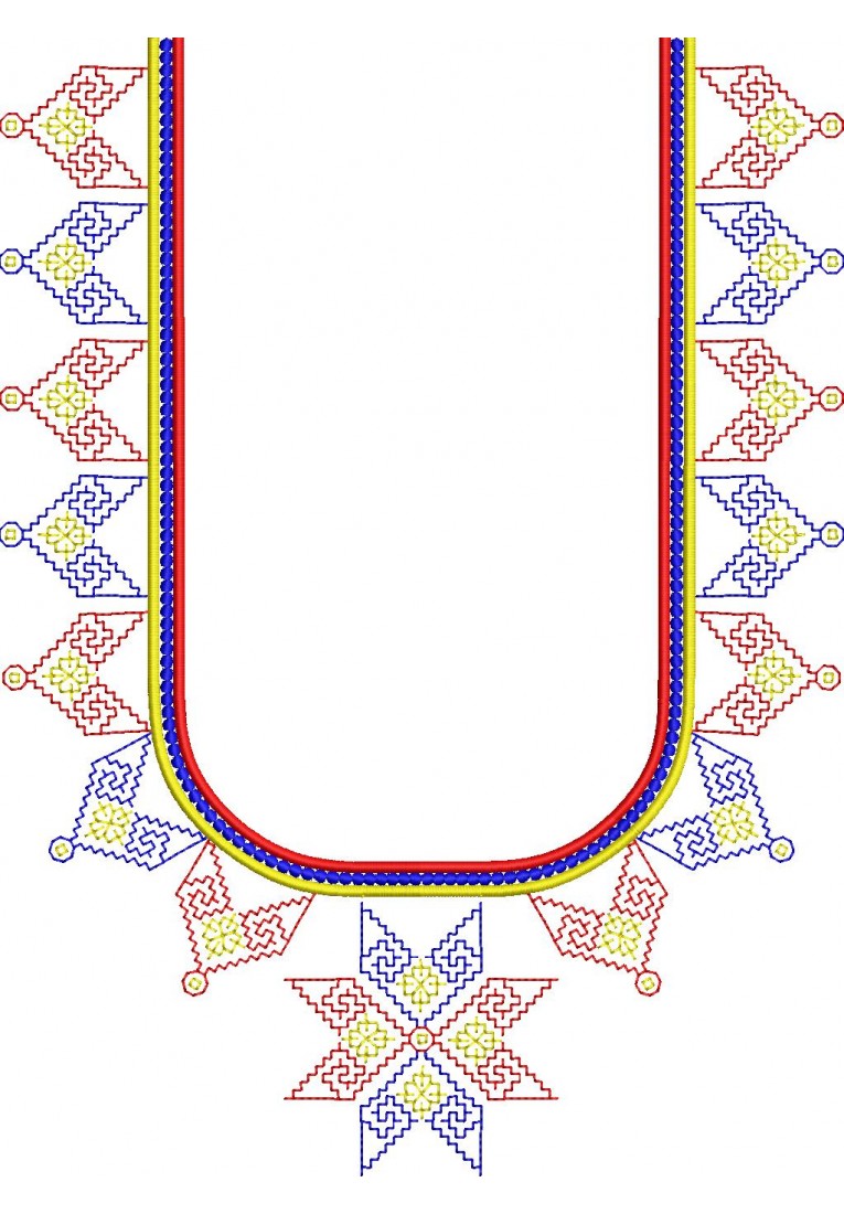 South Indian Blouse Katchu Embroidery -K10019