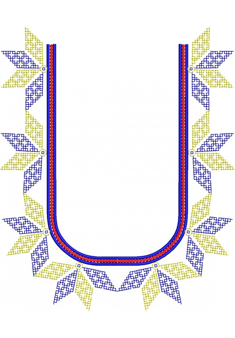 South Indian Blouse Katchu Embroidery -K10020