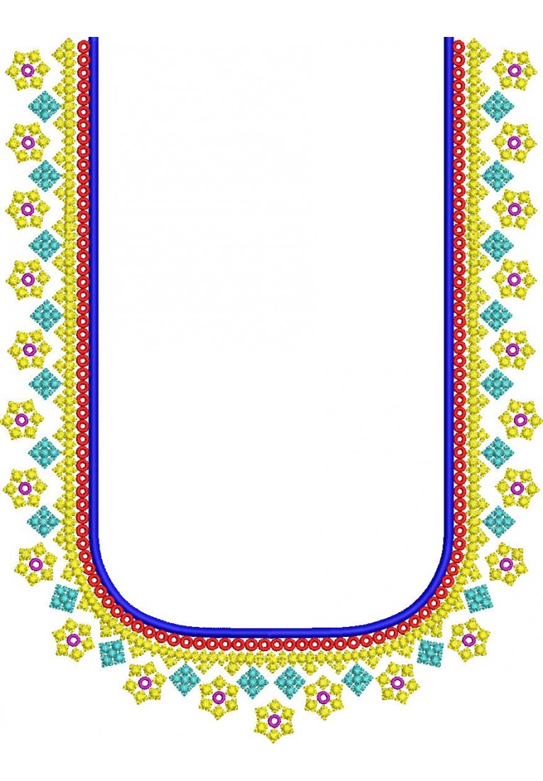 South Indian Blouse Katchu Embroidery -K10023