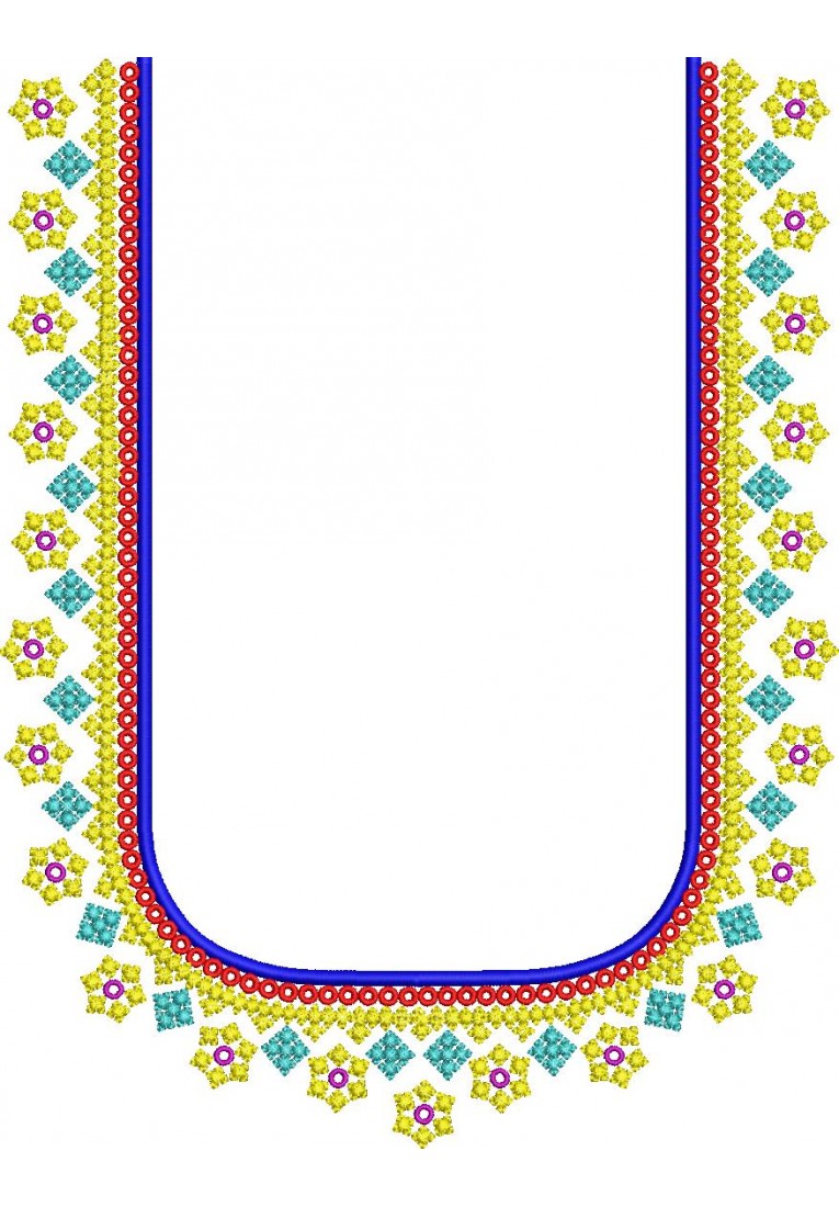 South Indian Blouse Katchu Embroidery -K10023