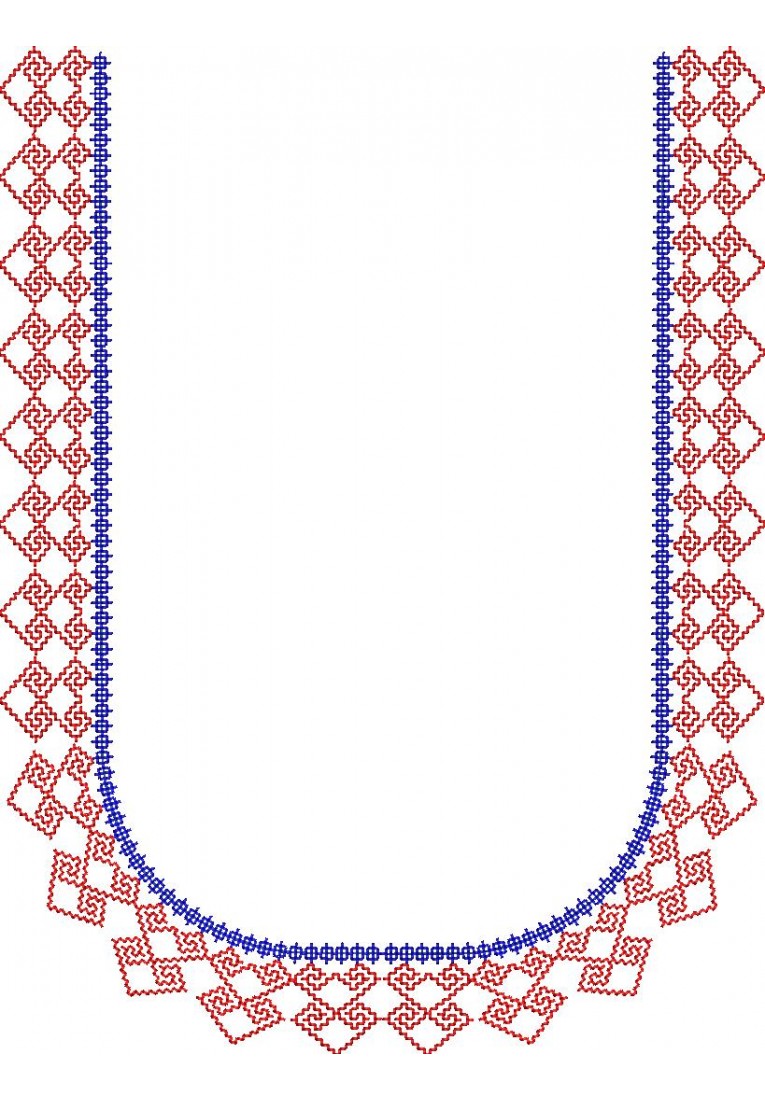 South Indian Blouse Katchu Embroidery -K10027
