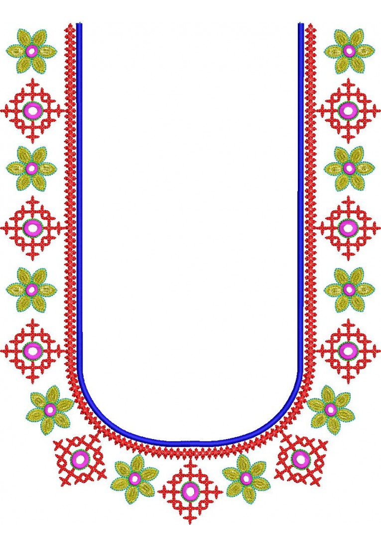 South Indian Blouse Katchu Embroidery -K10032