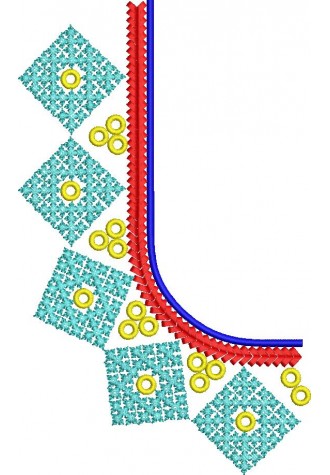 South Indian Blouse Katchu Embroidery -K10034