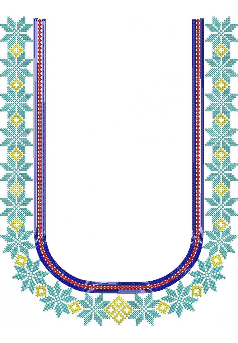 South Indian Blouse Katchu Embroidery -K10036