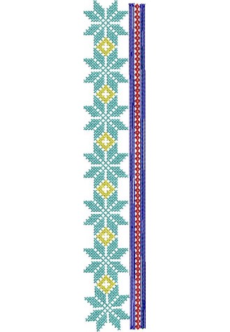 South Indian Blouse Katchu Embroidery -K10036