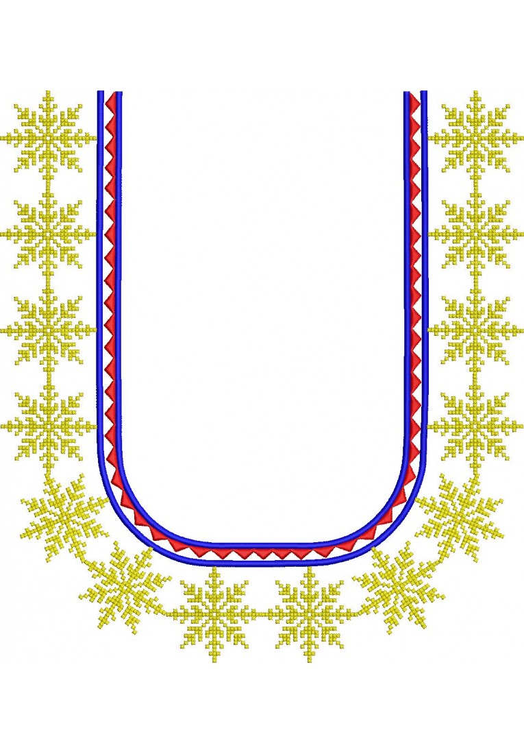 South Indian Blouse Katchu Embroidery -K1007