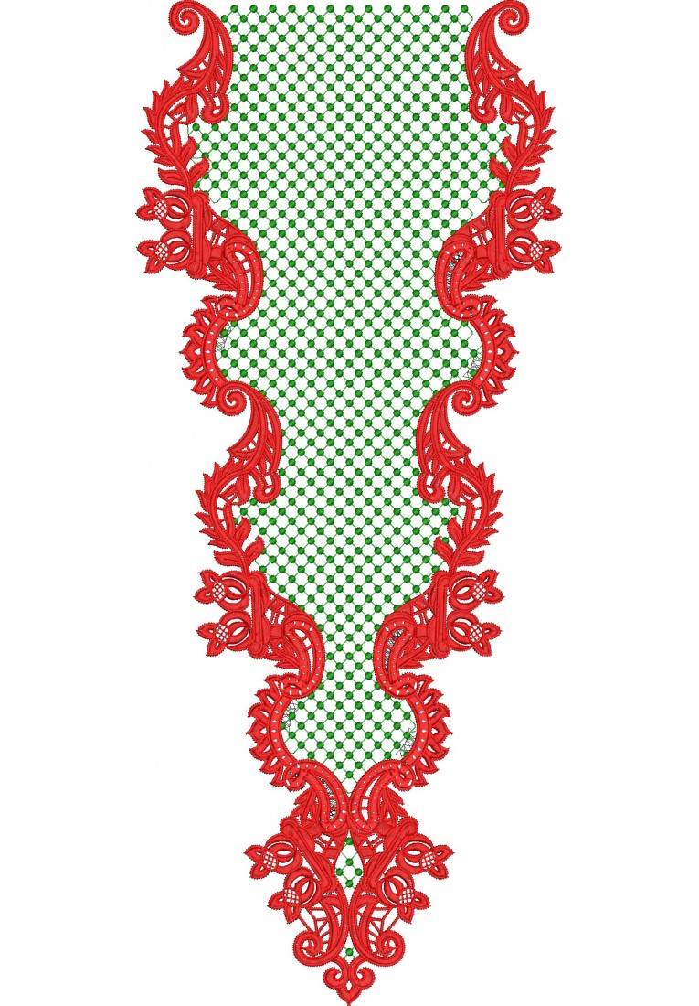 Kurta For Men Neck Embroidery Design MN10014