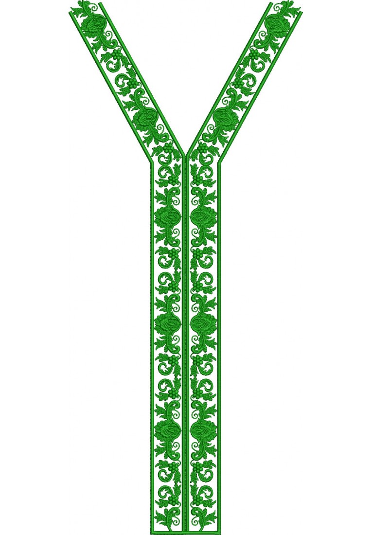 Kurta For Men Neck Embroidery Design MN10021