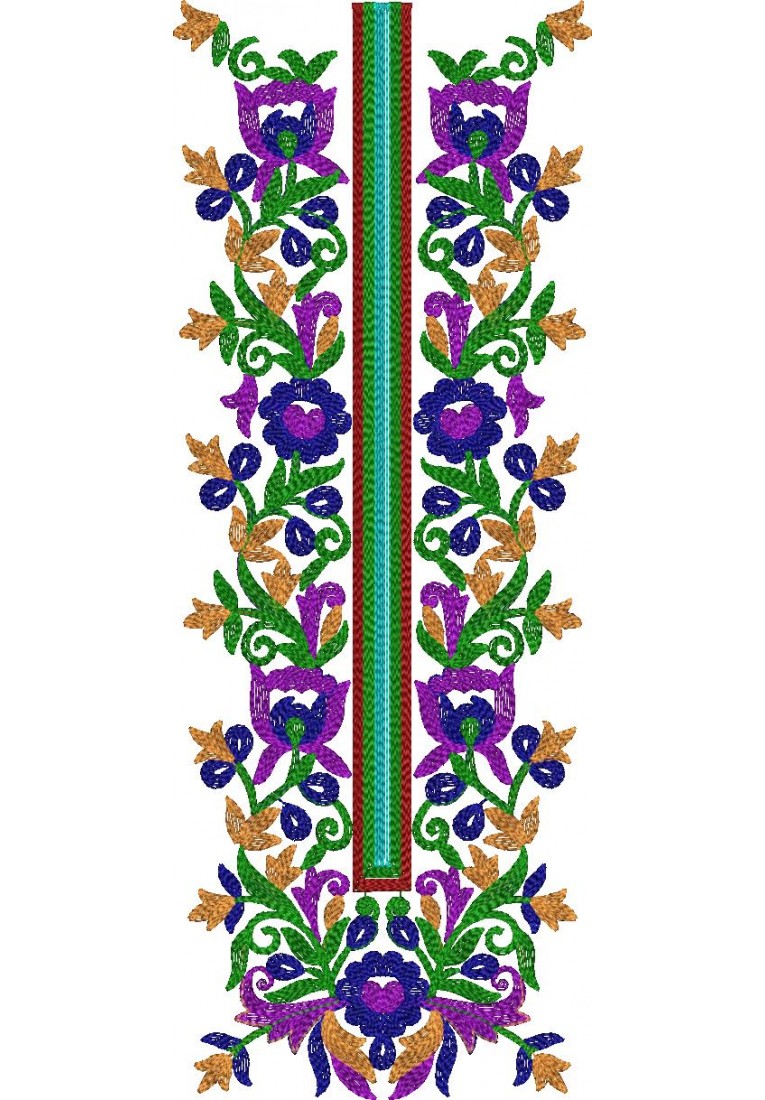 Kurta For Men Neck Embroidery Design MN10034