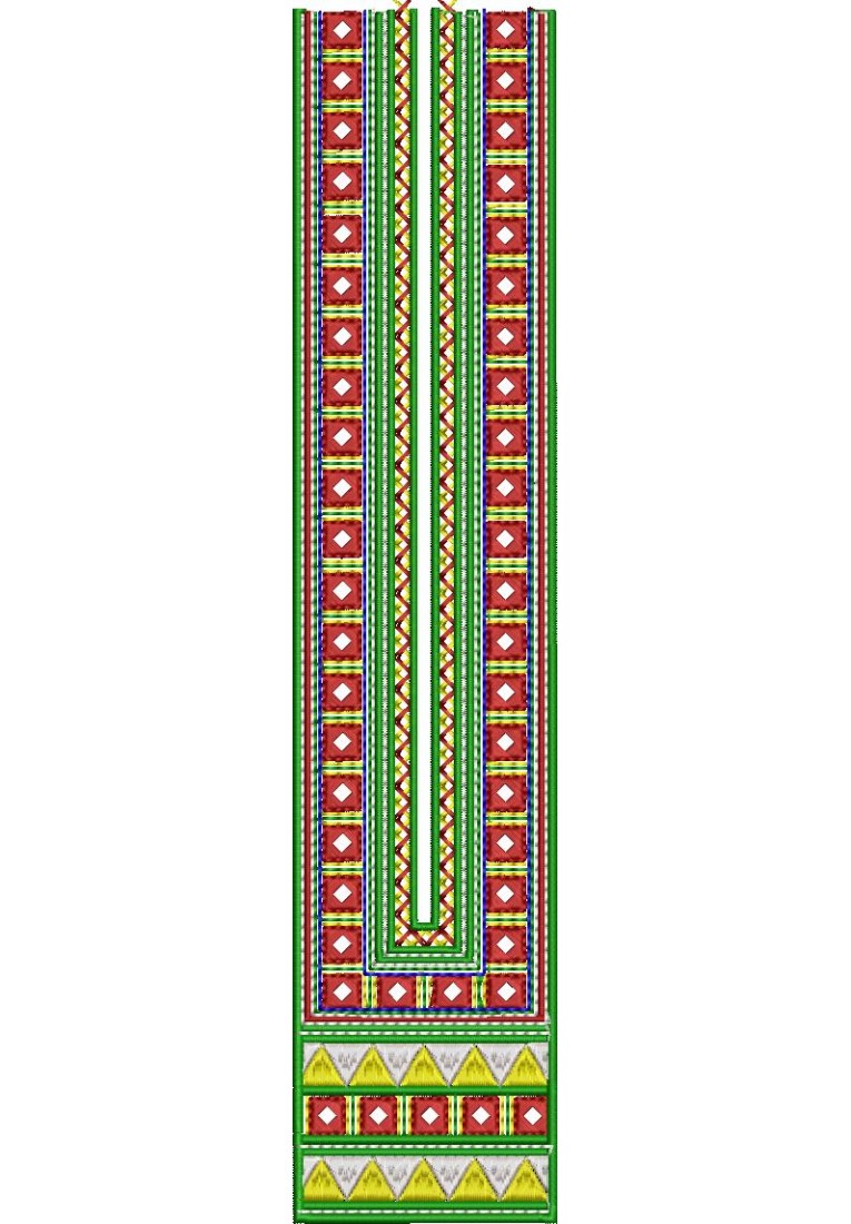 Kurta For Men Neck Embroidery Design MN10036