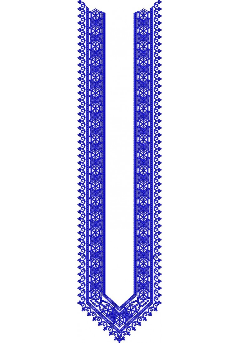 Kurta For Men Neck Embroidery Design MN10049