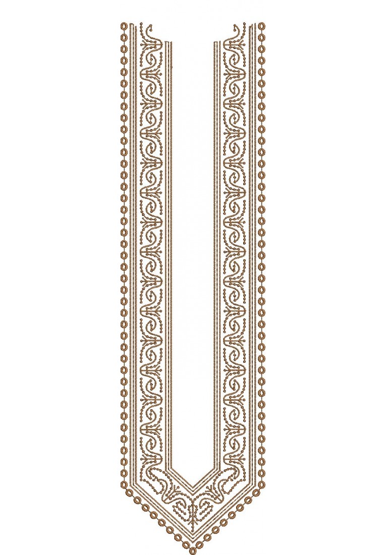 Kurta For Men Neck Embroidery Design MN10052
