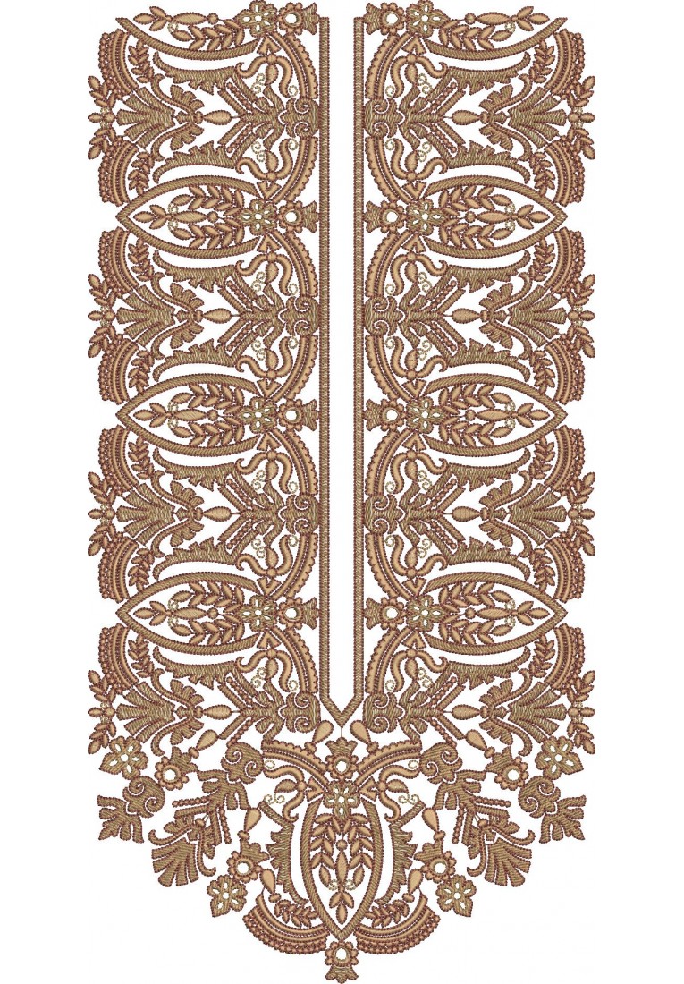 Kurta For Men Neck Embroidery Design MN10054