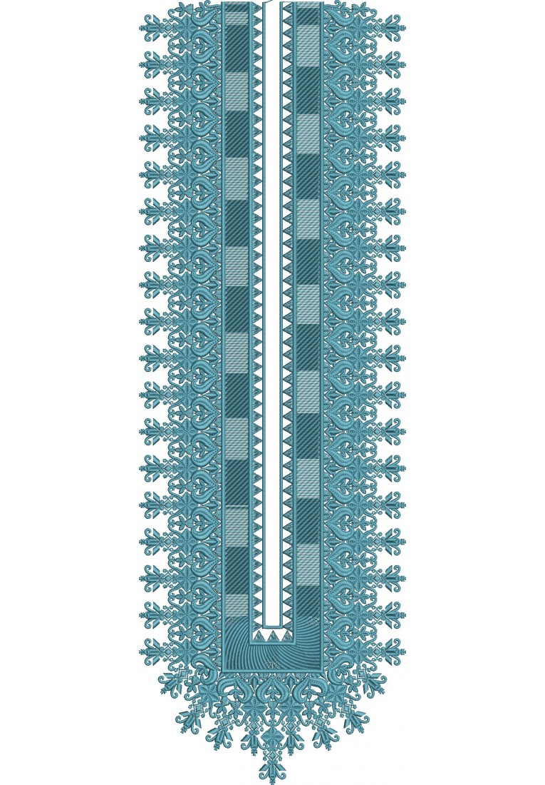 Kurta For Men Neck Embroidery Design MN10057