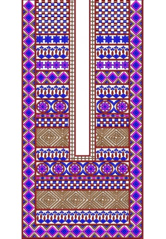 Kurta For Men Neck Embroidery Design MN10058