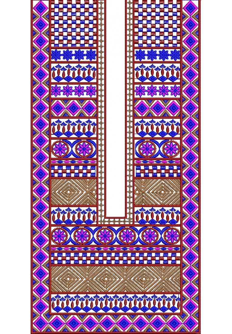 Kurta For Men Neck Embroidery Design MN10058