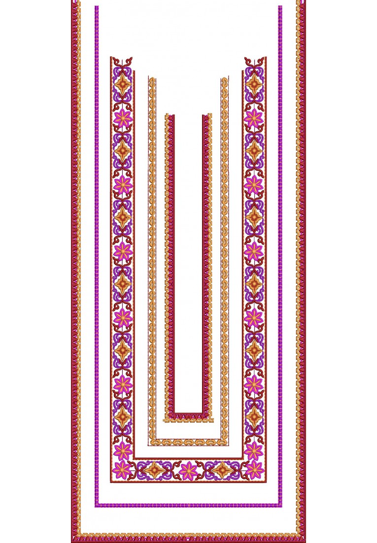 Kurta For Men Neck Embroidery Design MN10061