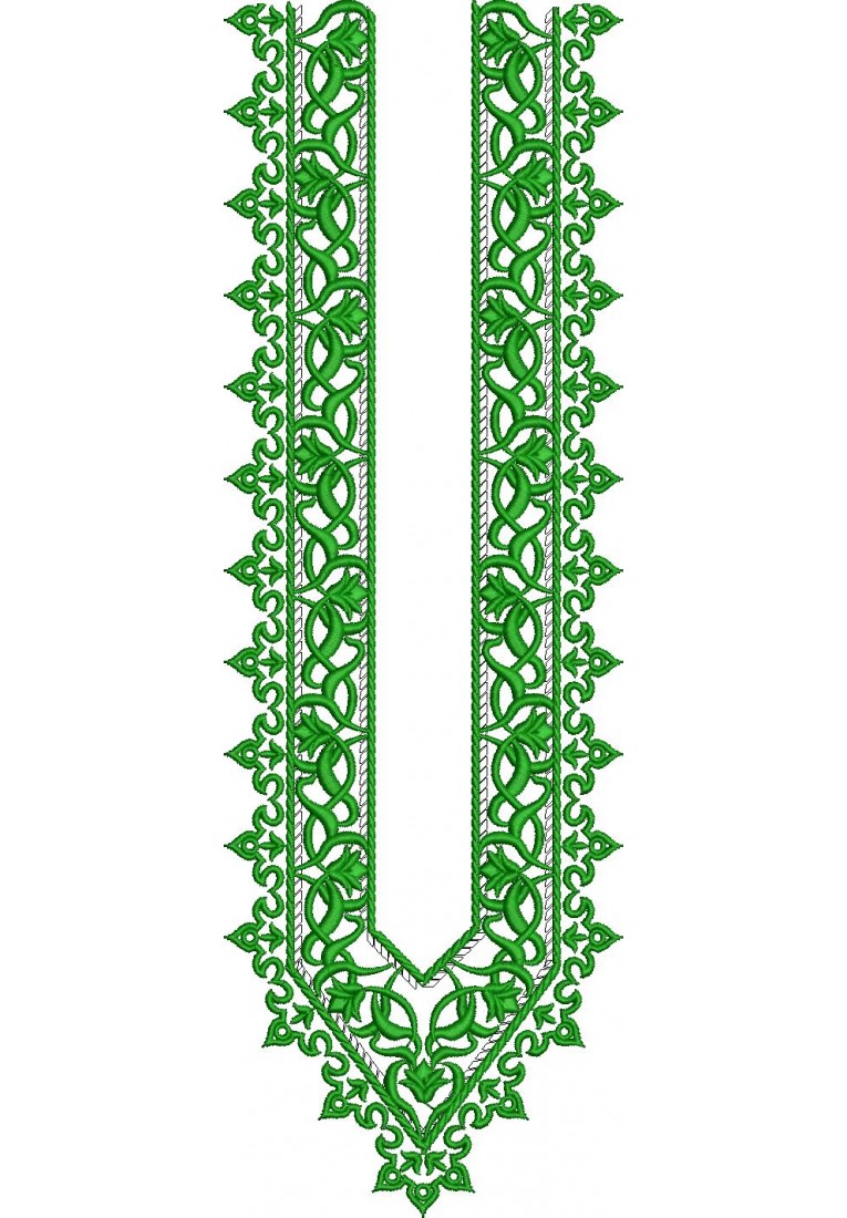 Kurta For Men Neck Embroidery Design MN10062