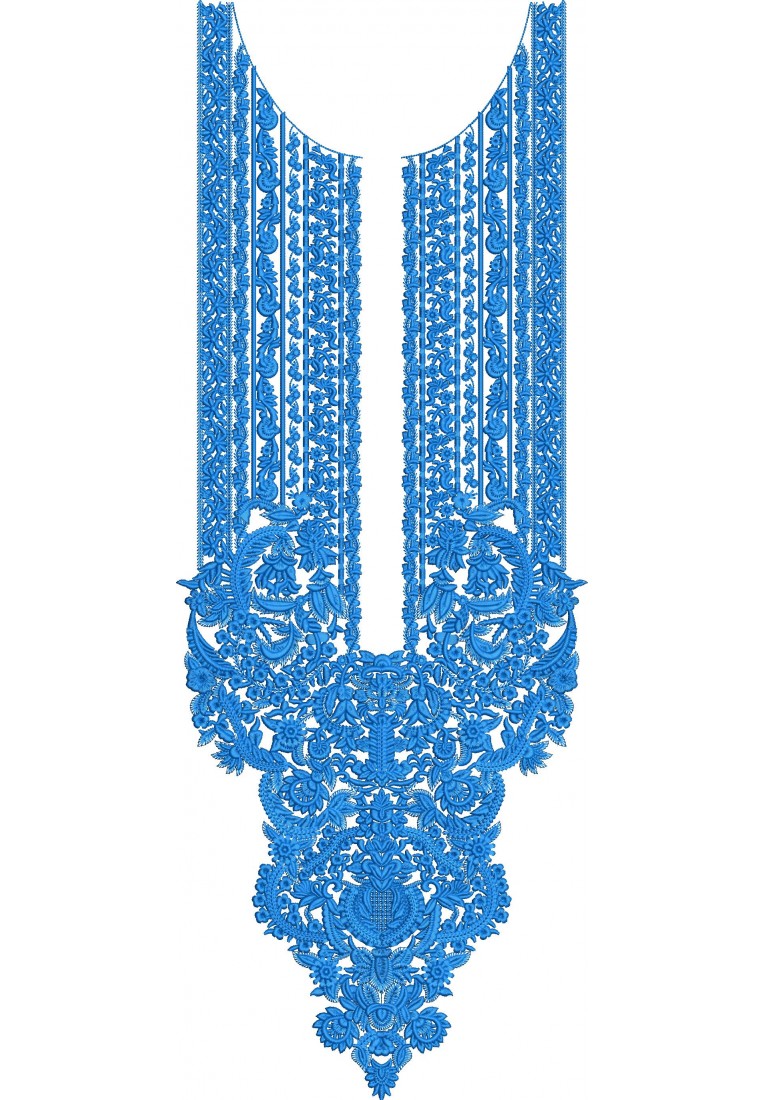 Kurta For Men Neck Embroidery Design MN10066