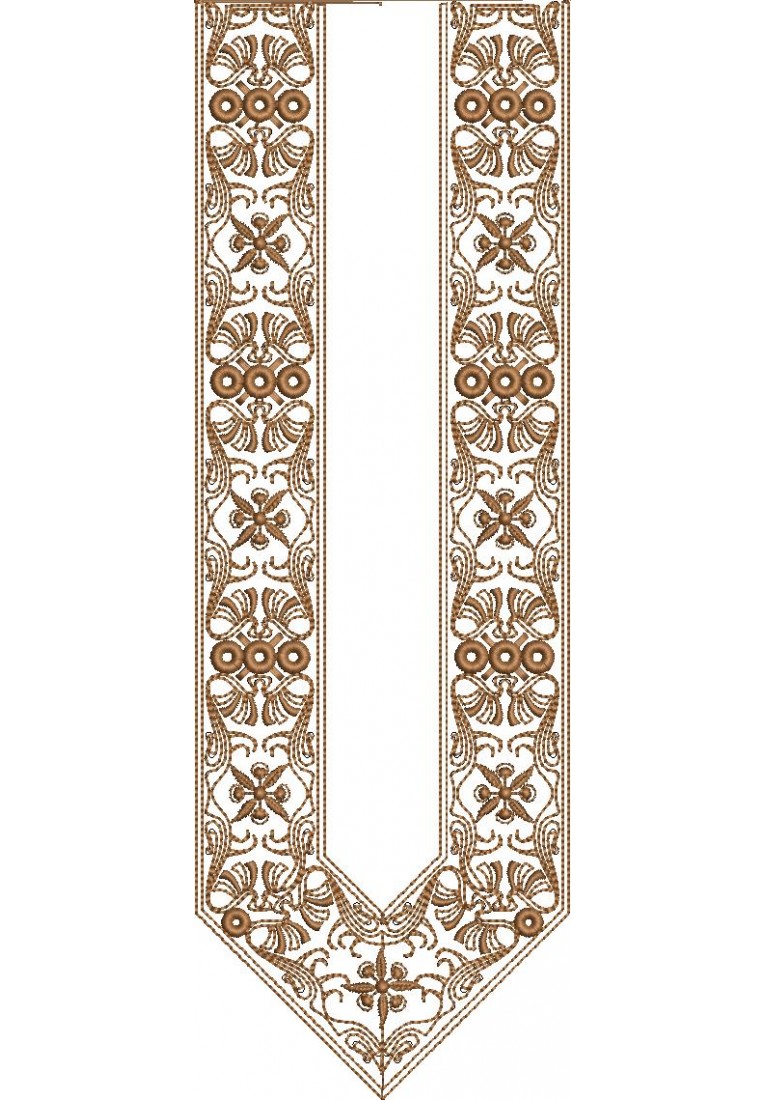 Kurta For Men Neck Embroidery Design MN10074