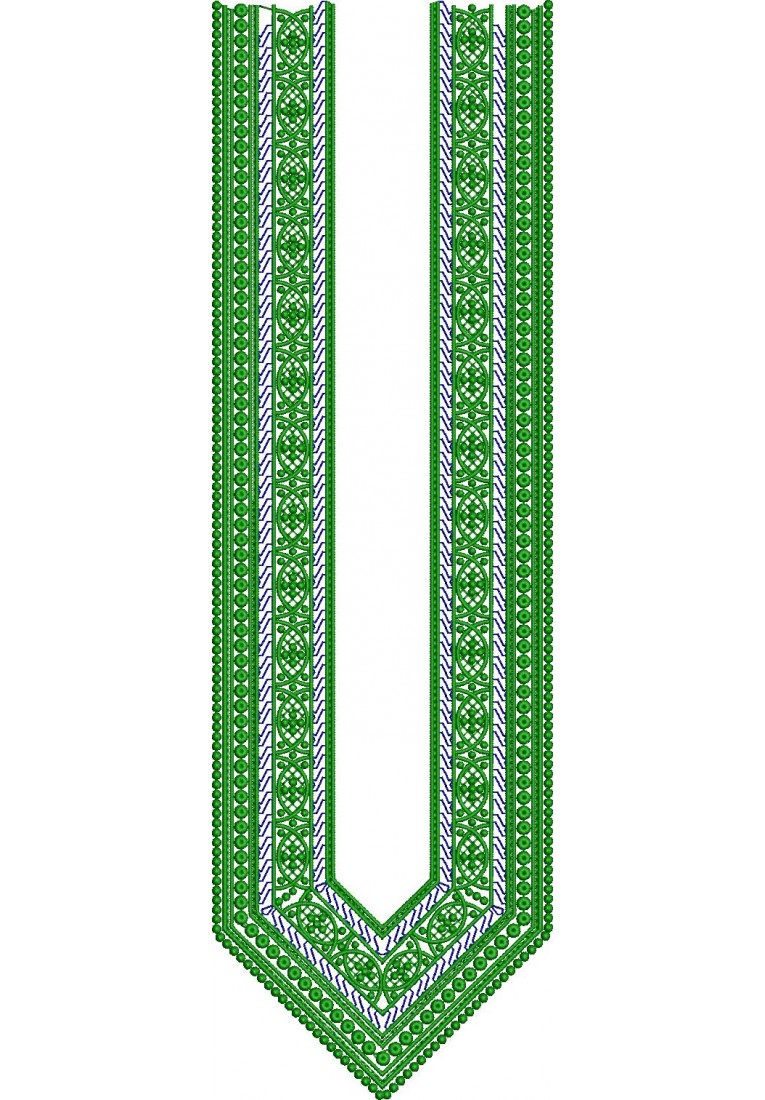 Kurta For Men Neck Embroidery Design MN10085