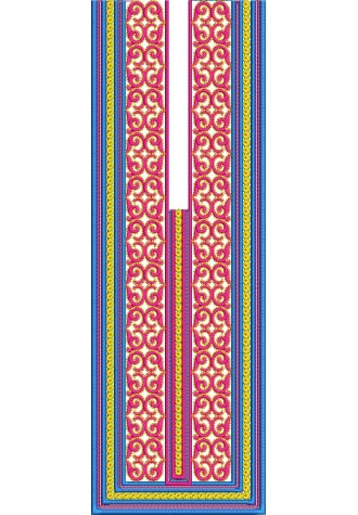 Kurta For Men Neck Embroidery Design MN1006