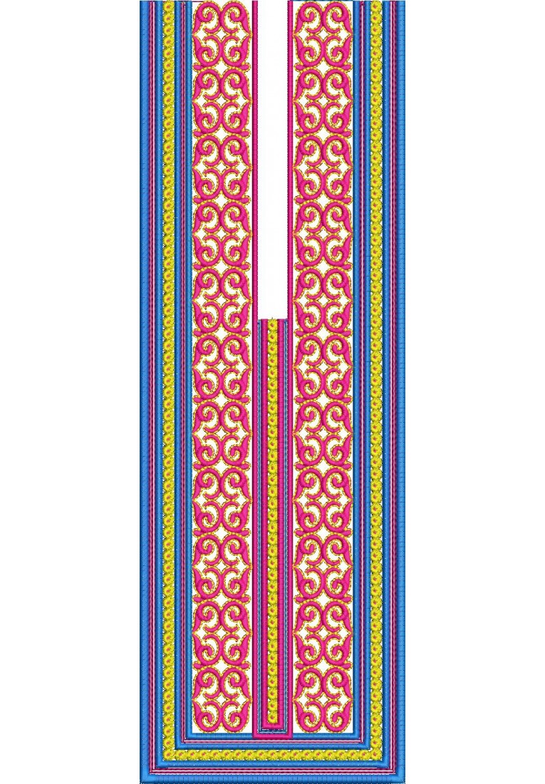 Kurta For Men Neck Embroidery Design MN1006