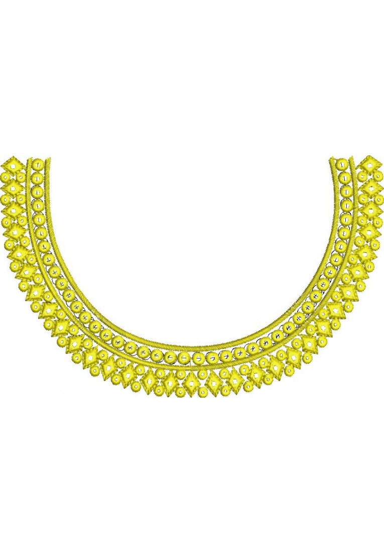 Neck Embroidery Design For Kurti And Tops