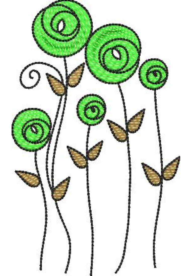 Wall Art Embroidery Design WA11013