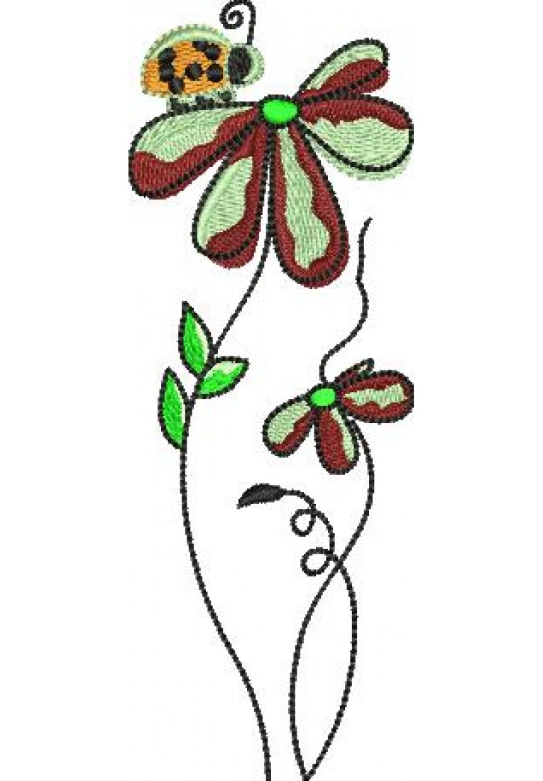 Wall Art Embroidery Design WA11014
