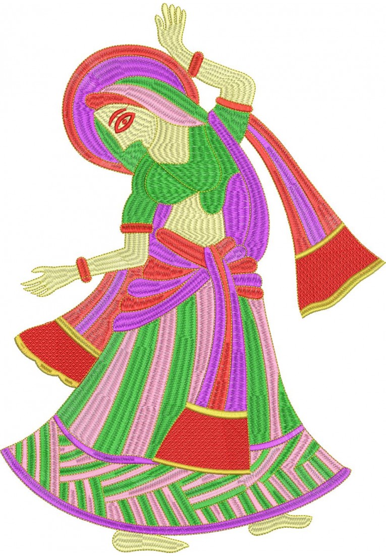 Wall Art Embroidery Design WA11016