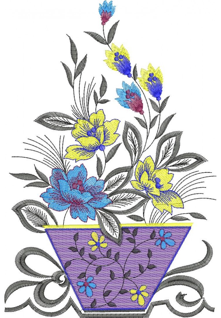 Wall Art Embroidery Design WA11023